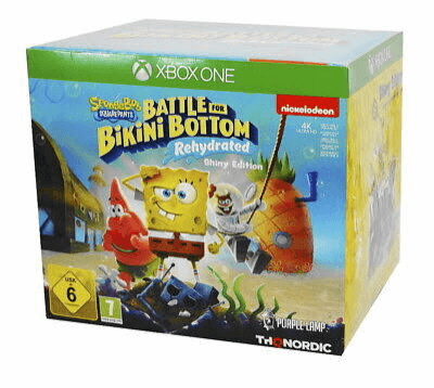 SpongeBob SquarePants: Battle for Bikini Bottom Rehydrated box art for Xbox One